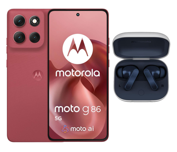 Motorola moto g86 power 5G 12/256GB Chrysanthemum + Moto Buds - 1416251 - zdjęcie